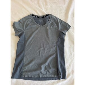 Nike Dri-FIT Running Tee Two-Tone Gray